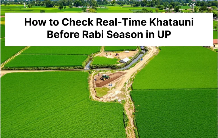 How to Check Real-Time Khatauni Before Rabi Season in UP