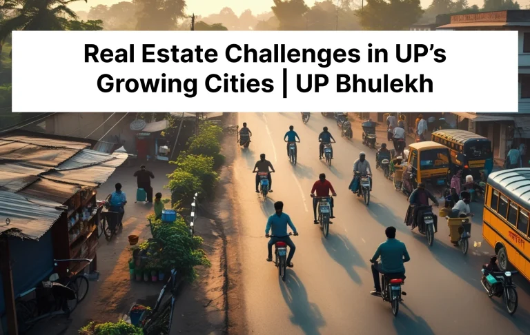 Real Estate Challenges in UP’s Growing Cities | UP Bhulekh